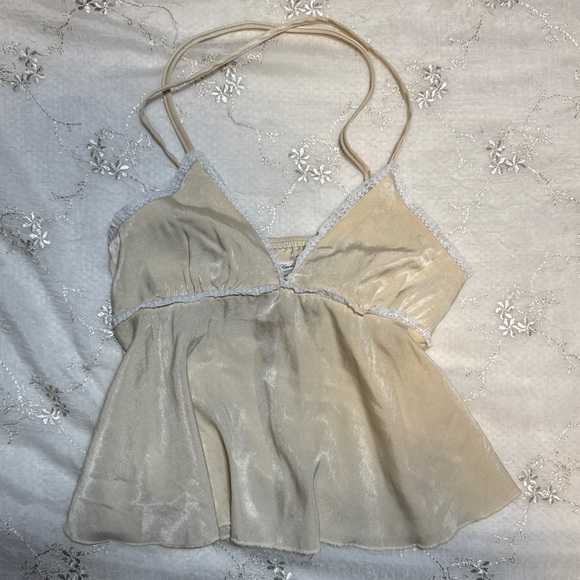 Urban Outfitters Tops - NWT Kimchi Blue Cream Babydoll Cami Top – Size XS
